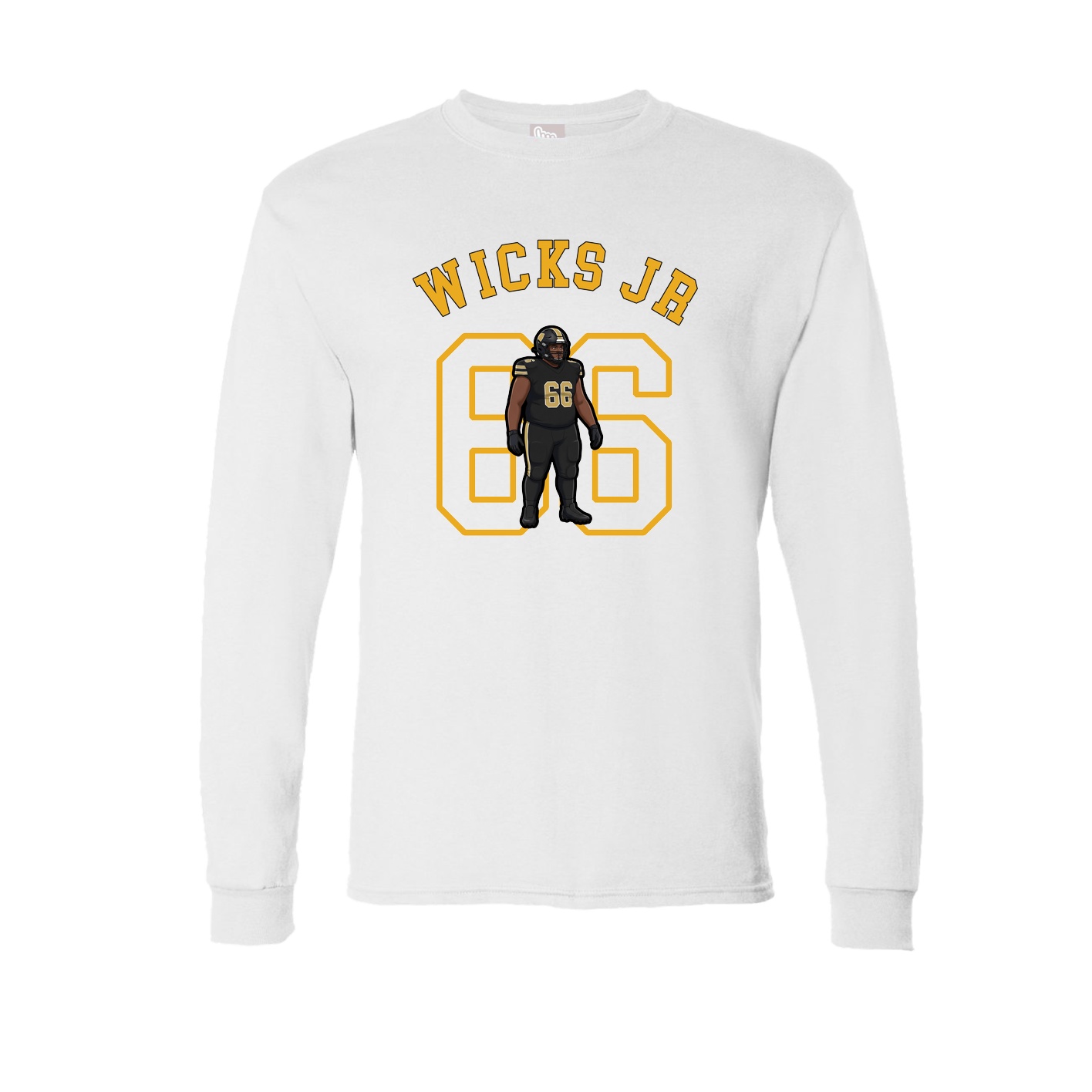 Long Sleeve Tee — Shirsey Arch in White