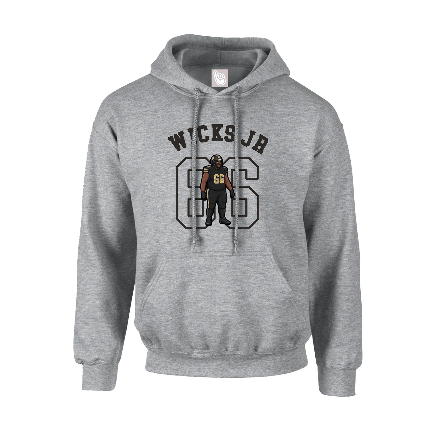 Hoodie — Shirsey Arch in Grey