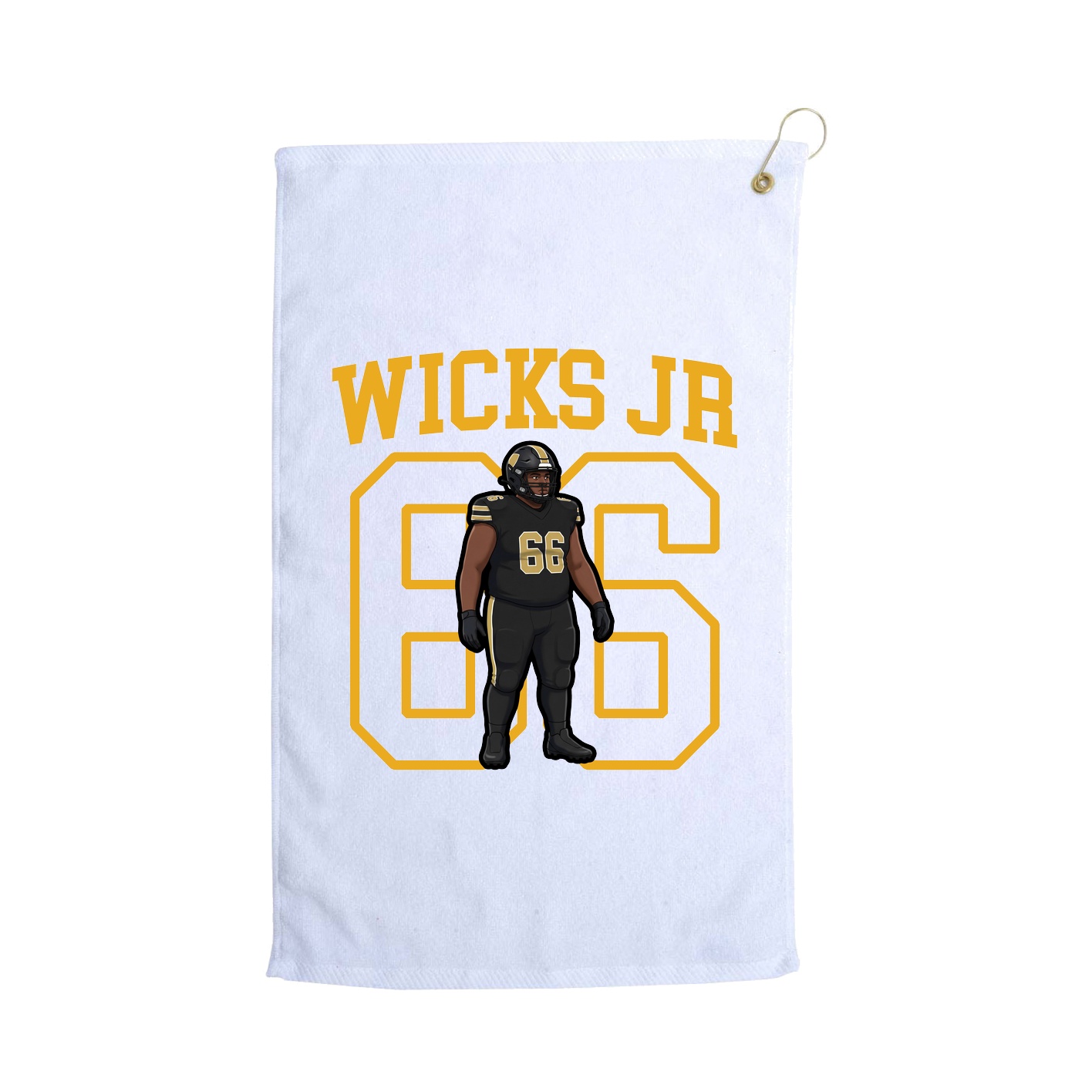 Golf Towel — Shirsey in White