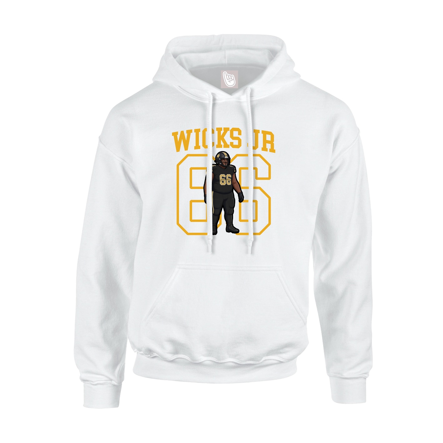 Youth Hoodie — Shirsey in White