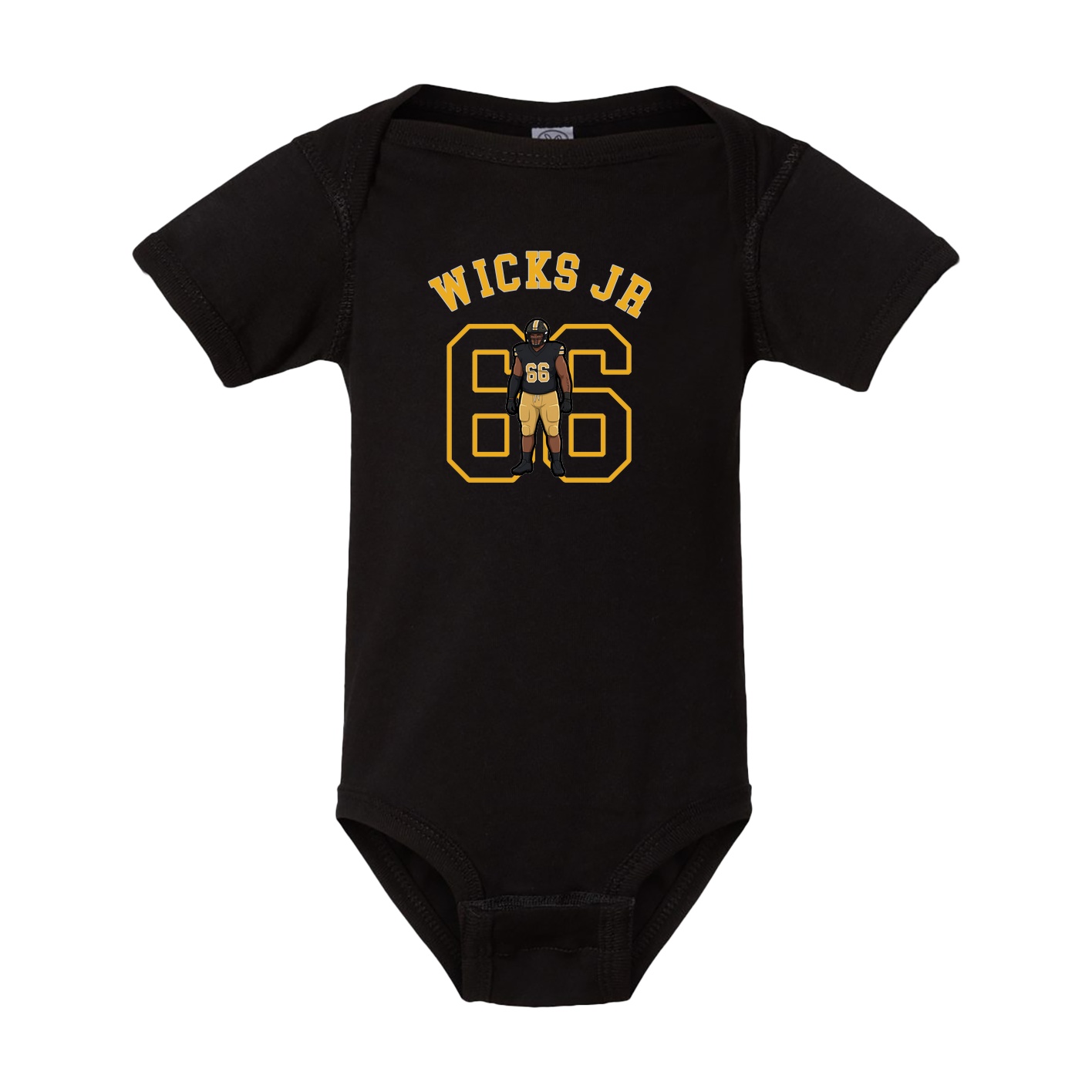 Baby Onesie — Shirsey Arch in Black