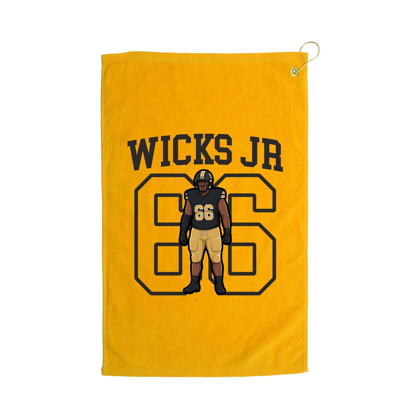 Golf Towel — Shirsey in Gold