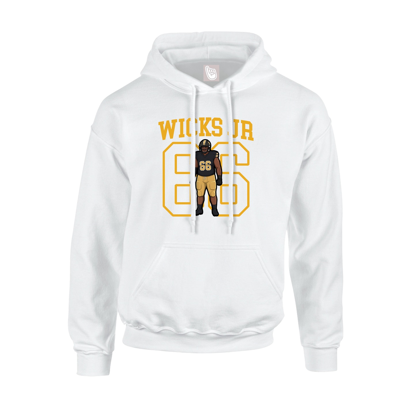 Youth Hoodie — Shirsey in White
