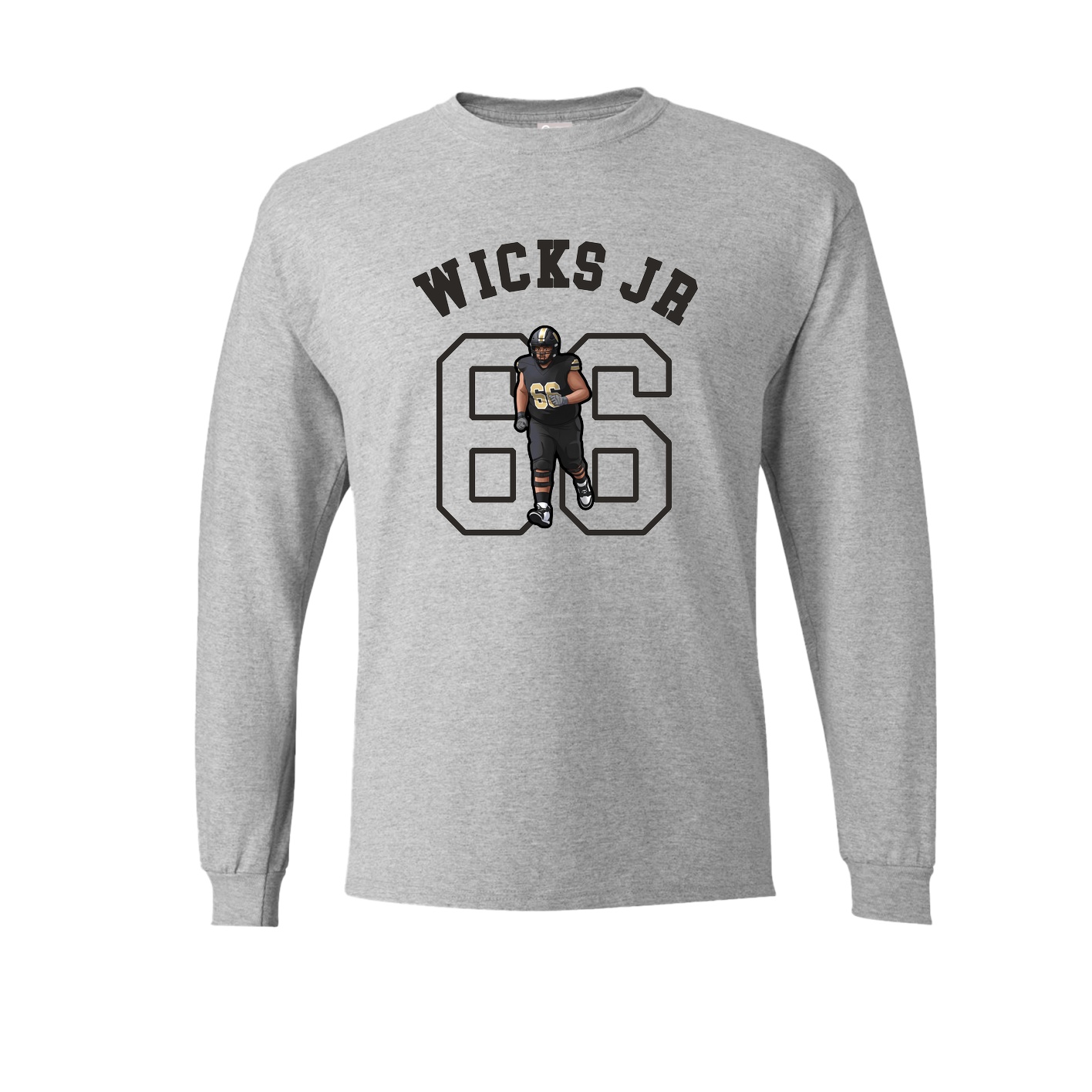 Long Sleeve Tee — Shirsey Arch in Grey