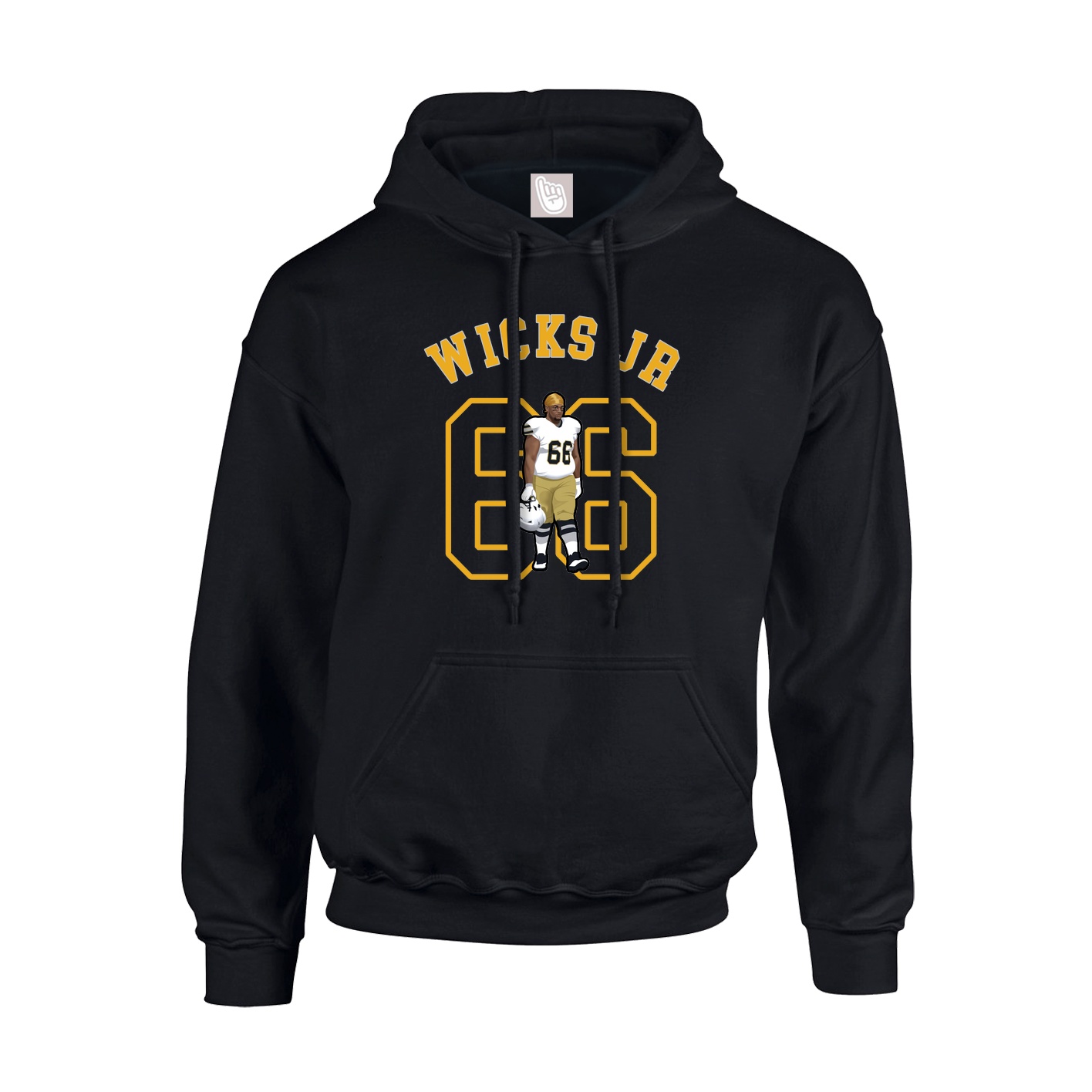 Hoodie — Shirsey Arch in Black