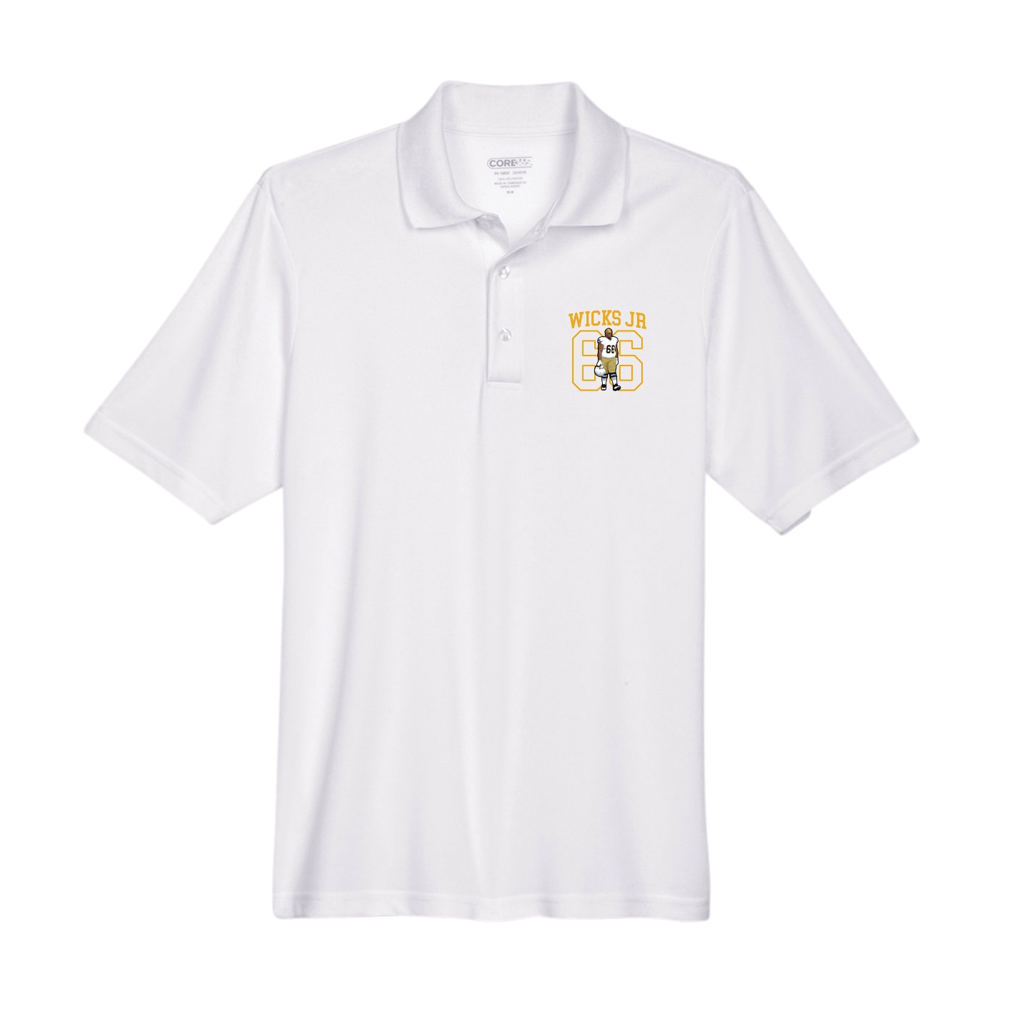 Performance Polo — Shirsey in White