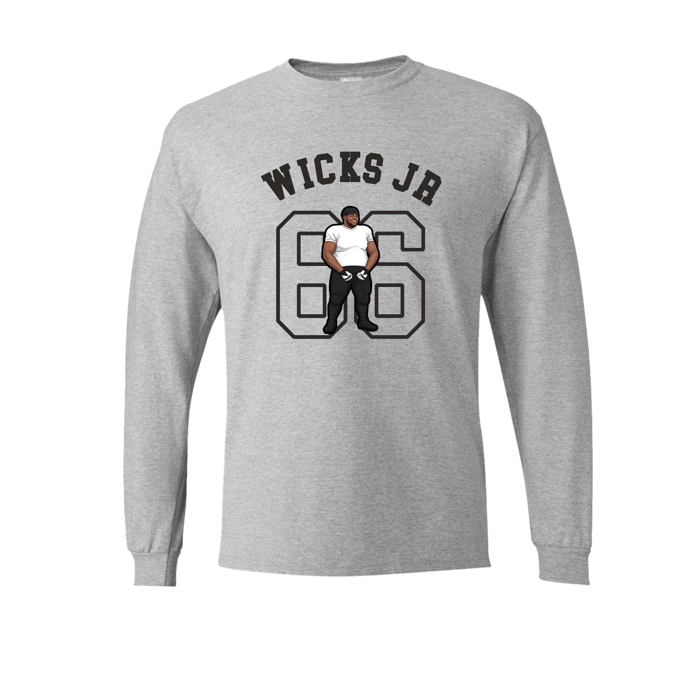 Long Sleeve Tee — Shirsey Arch in Grey