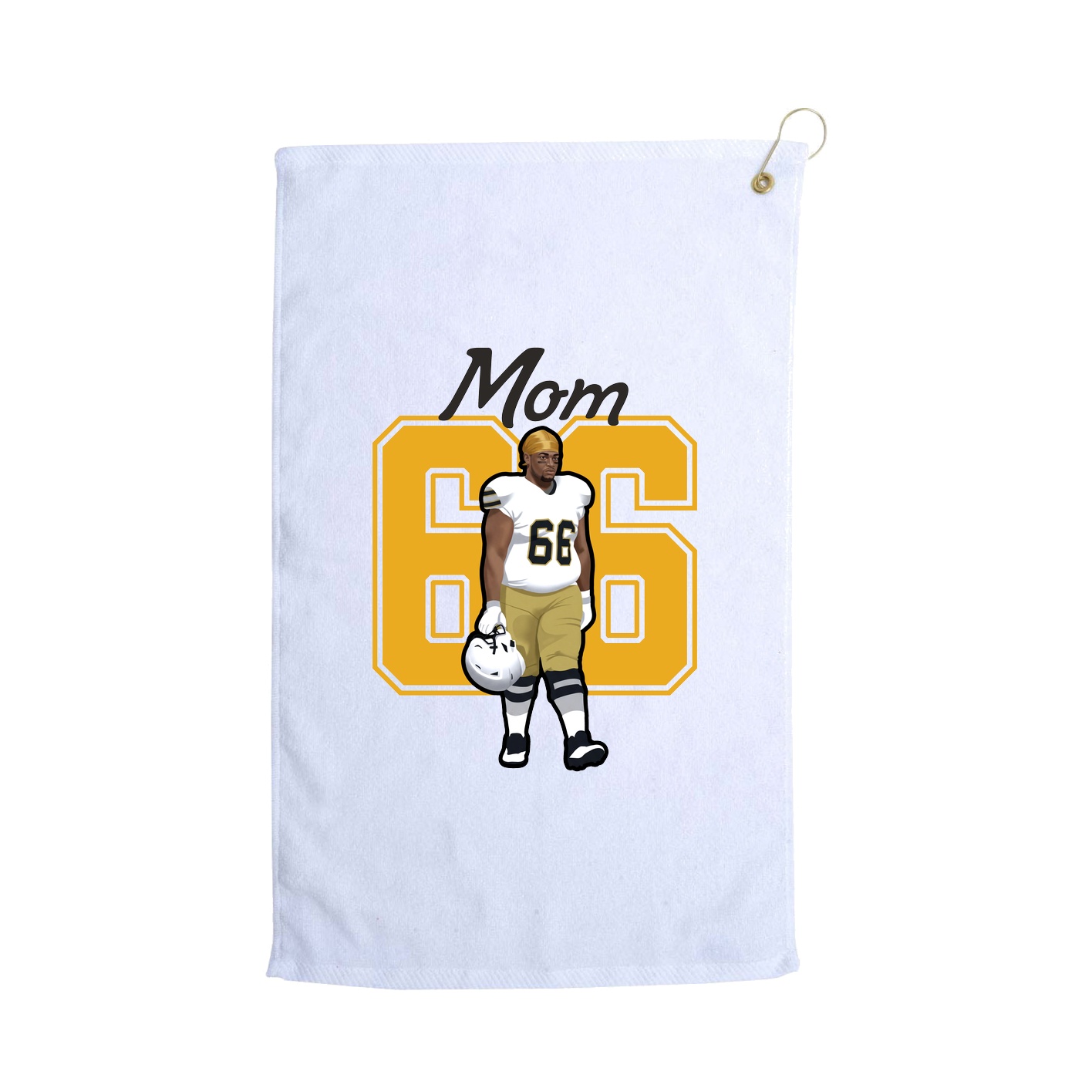 Golf Towel — Mothers Day Shirsey in White