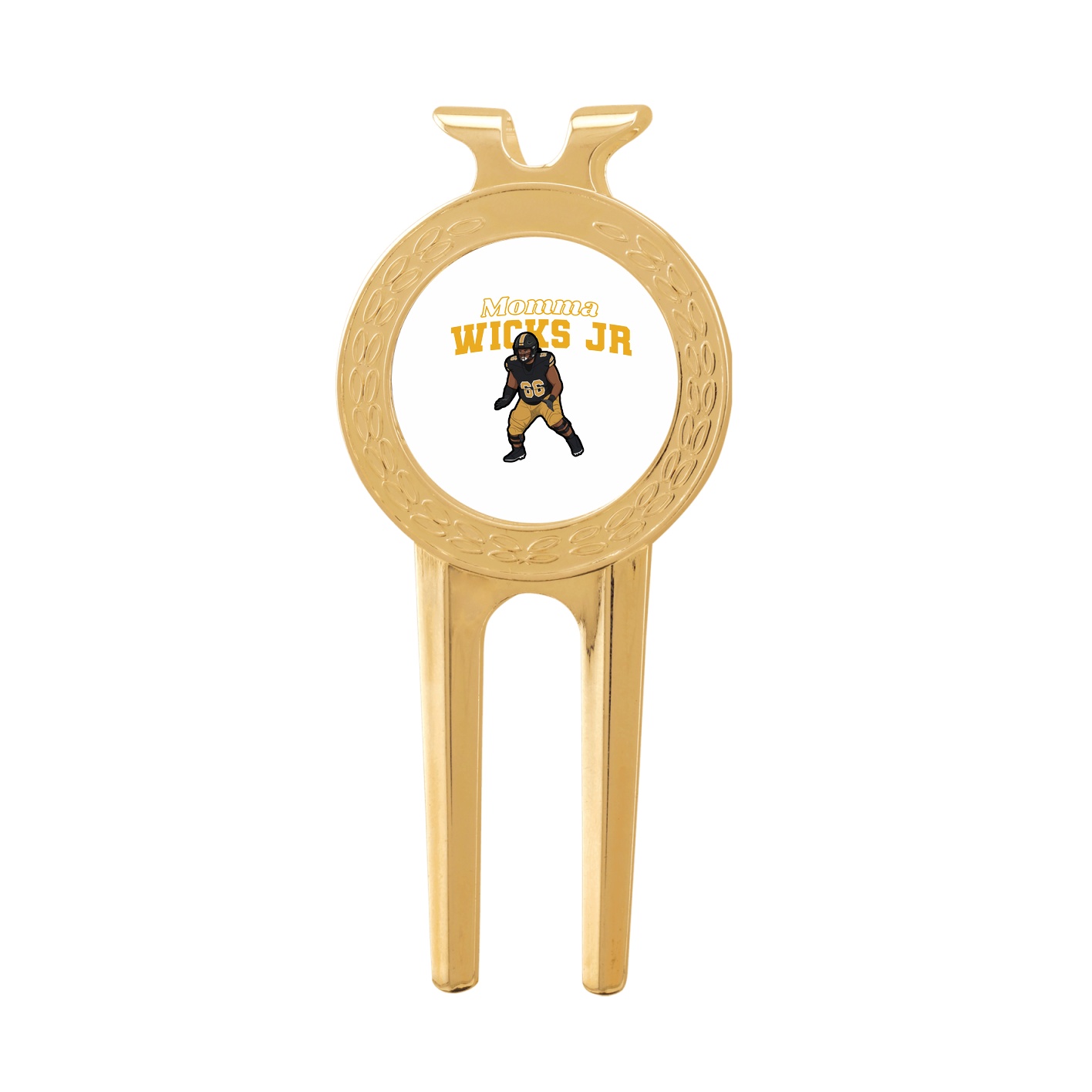 Divot Tool with Ball Marker — Mothers Day Block in Classic