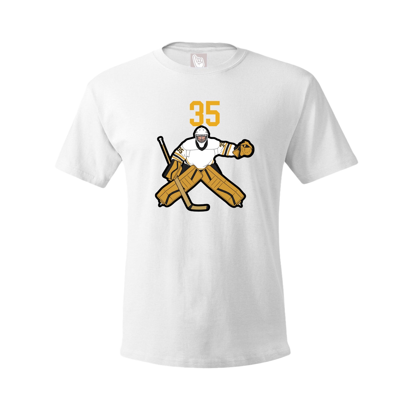 Tee — Number Top in White
