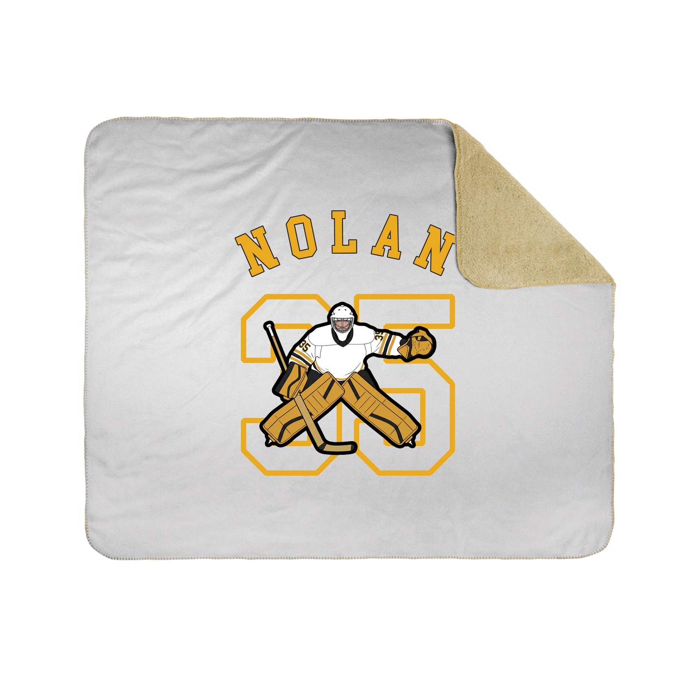 Throw Blanket — Shirsey Arch in White
