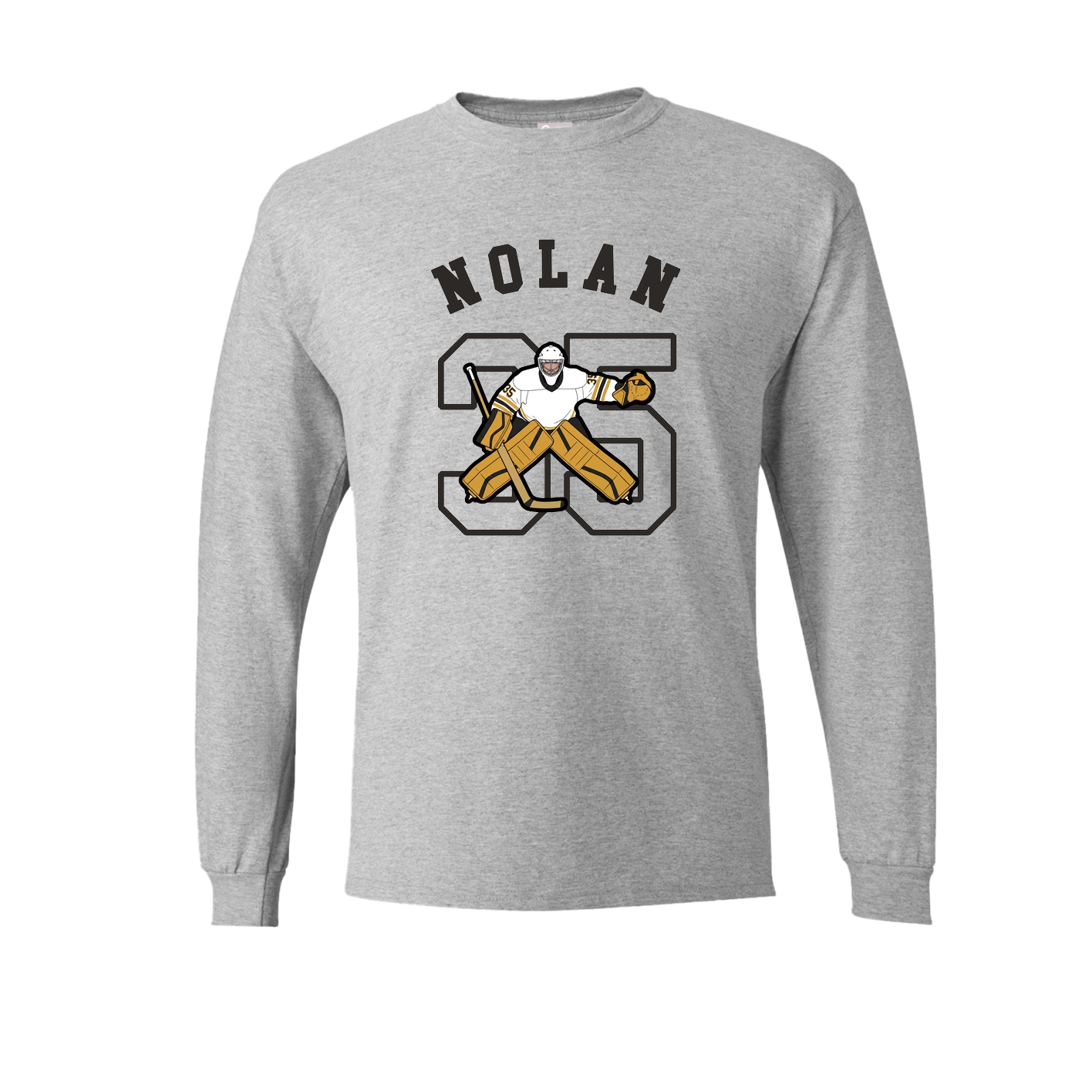 Long Sleeve Tee — Shirsey Arch in Grey