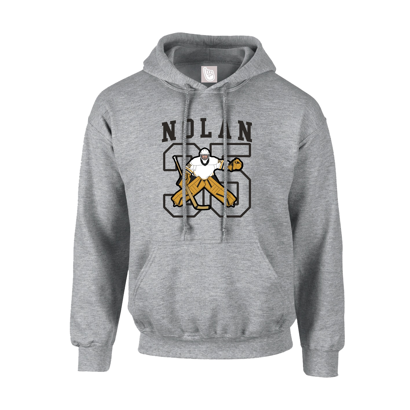 Hoodie — Shirsey in Grey
