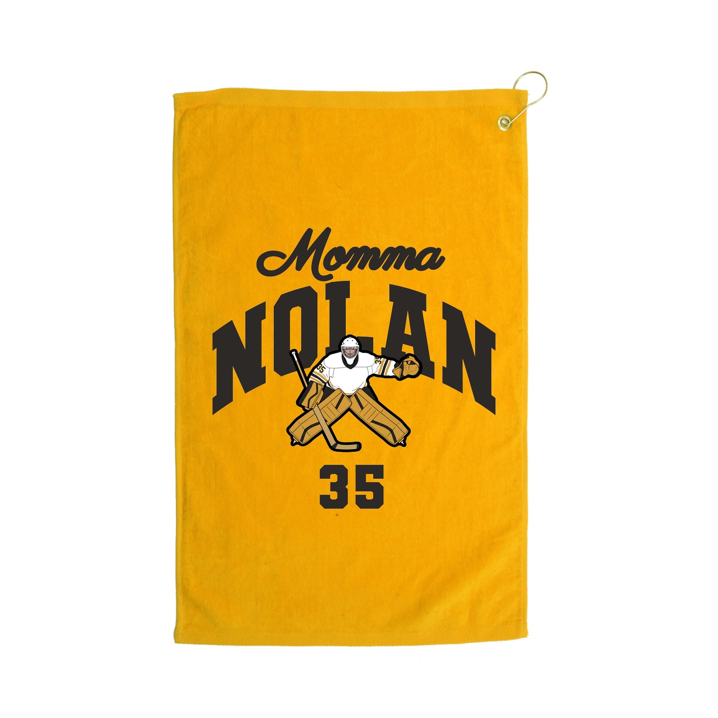 Golf Towel — Mothers Day Arch in Gold