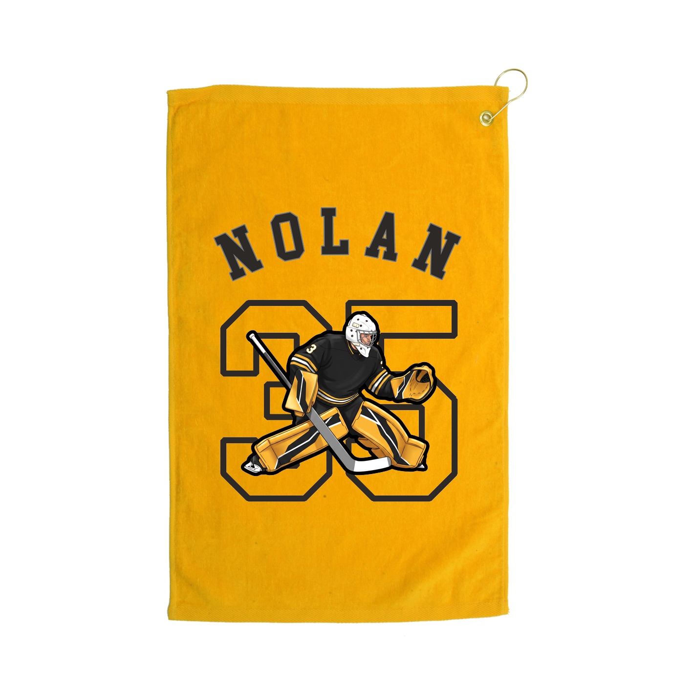 Golf Towel — Shirsey Arch in Gold