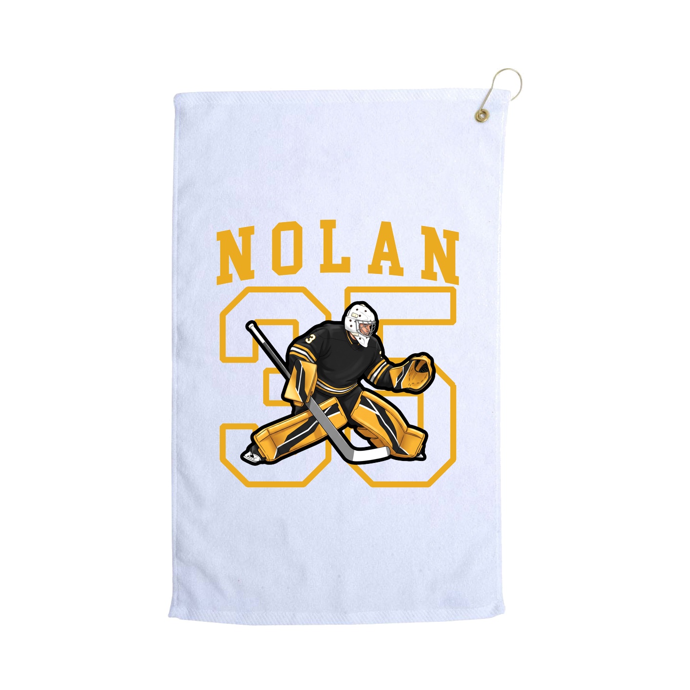 Golf Towel — Shirsey in White
