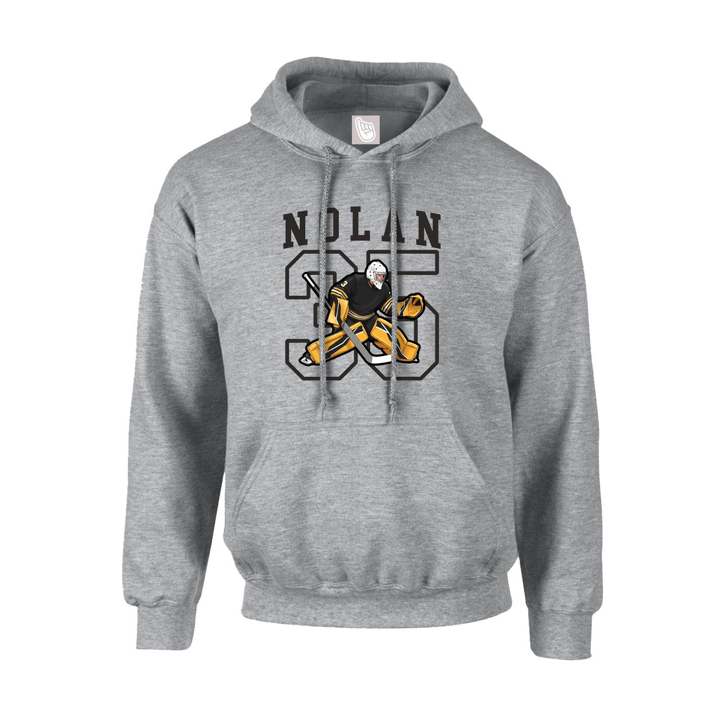 Hoodie — Shirsey in Grey