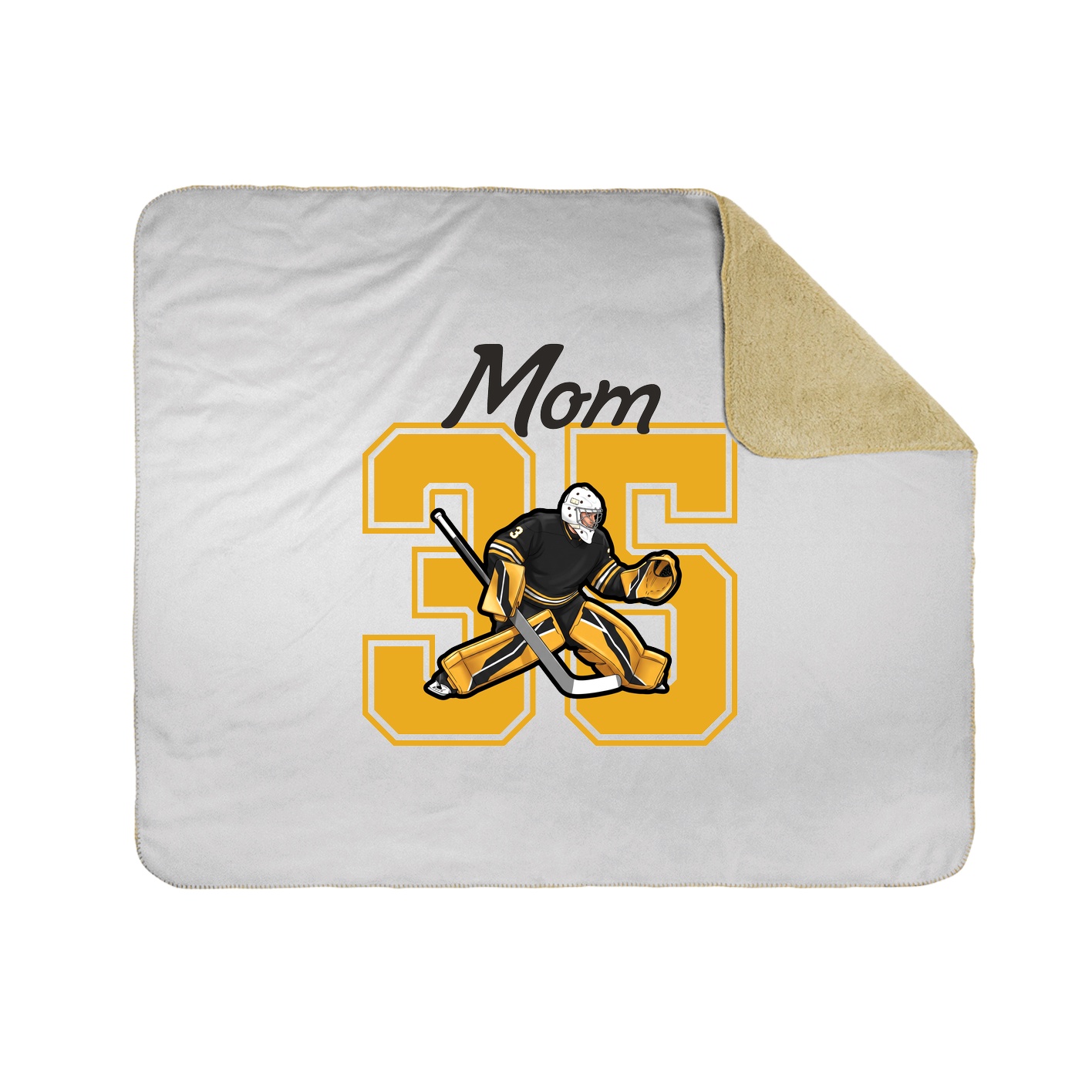 Throw Blanket — Mothers Day Shirsey in White