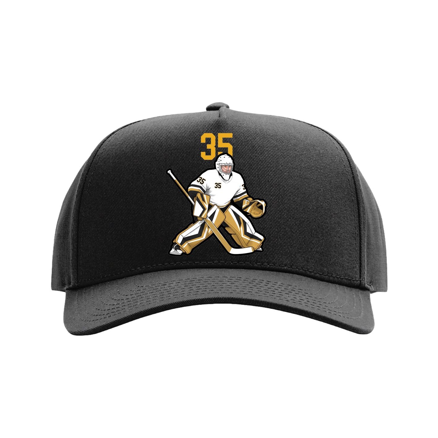 Full Fabric Five-Panel Champ Cap