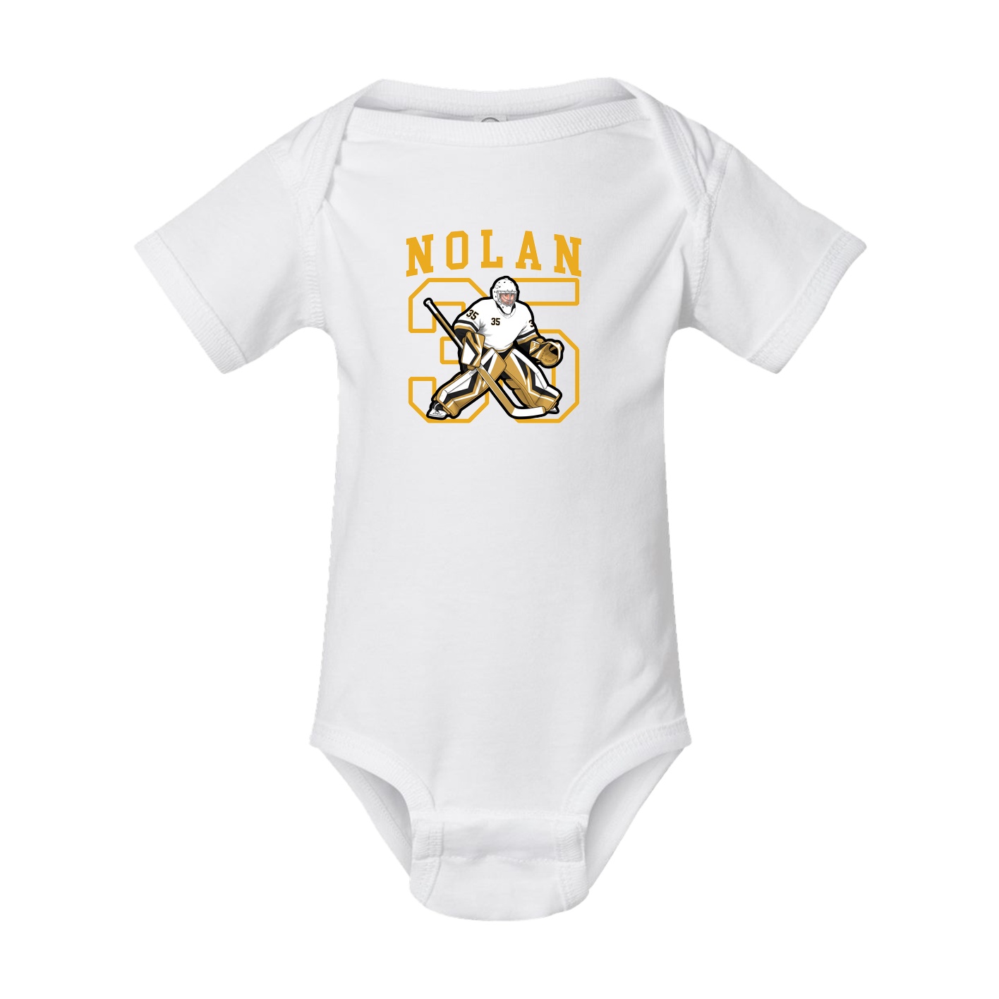 Baby Onesie — Shirsey in White