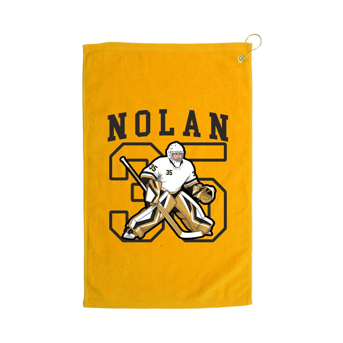 Golf Towel — Shirsey in Gold
