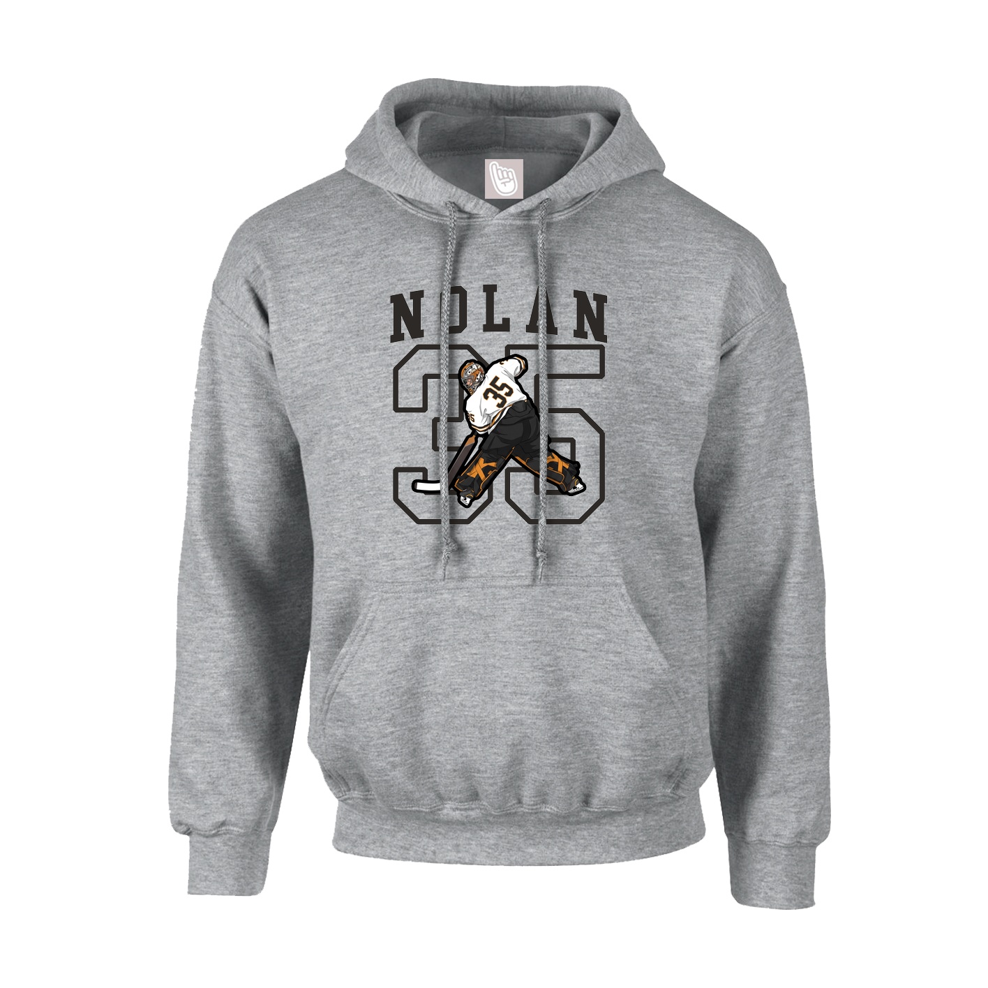 Hoodie — Shirsey in Grey