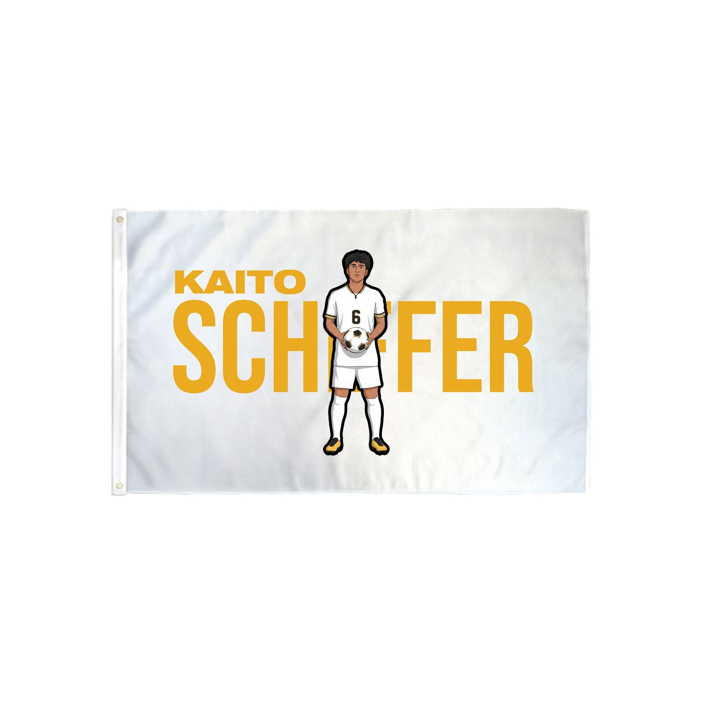 3x5 Flag — Player Name in Classic