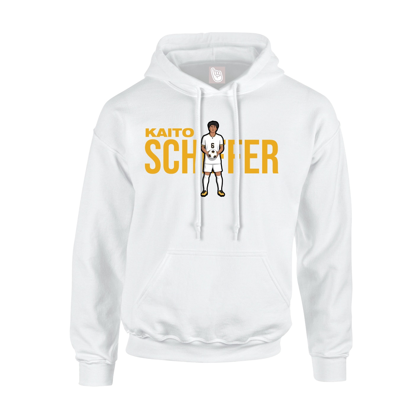 Youth Hoodie — Player Name in White