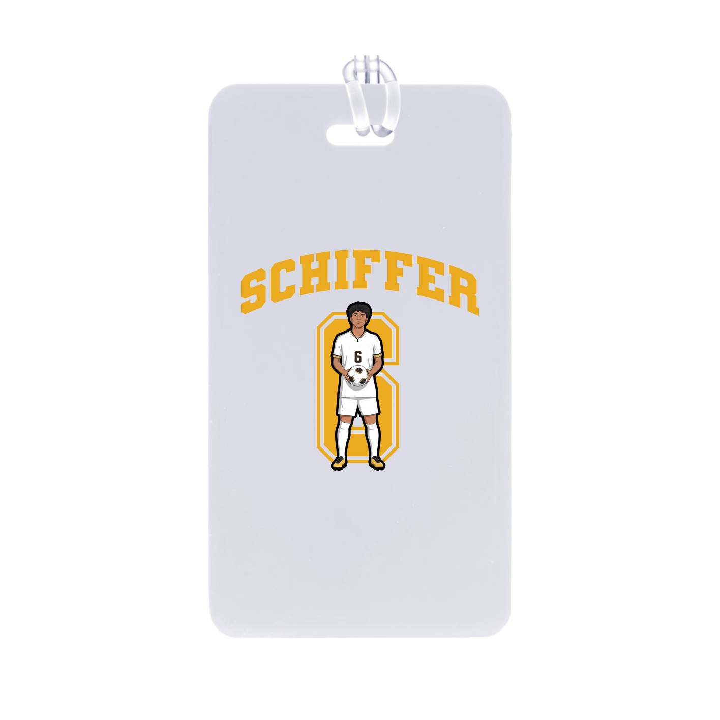 Bag Tag — Number in Classic