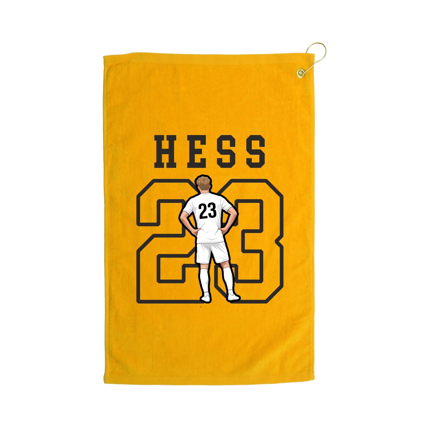 Golf Towel — Shirsey in Gold