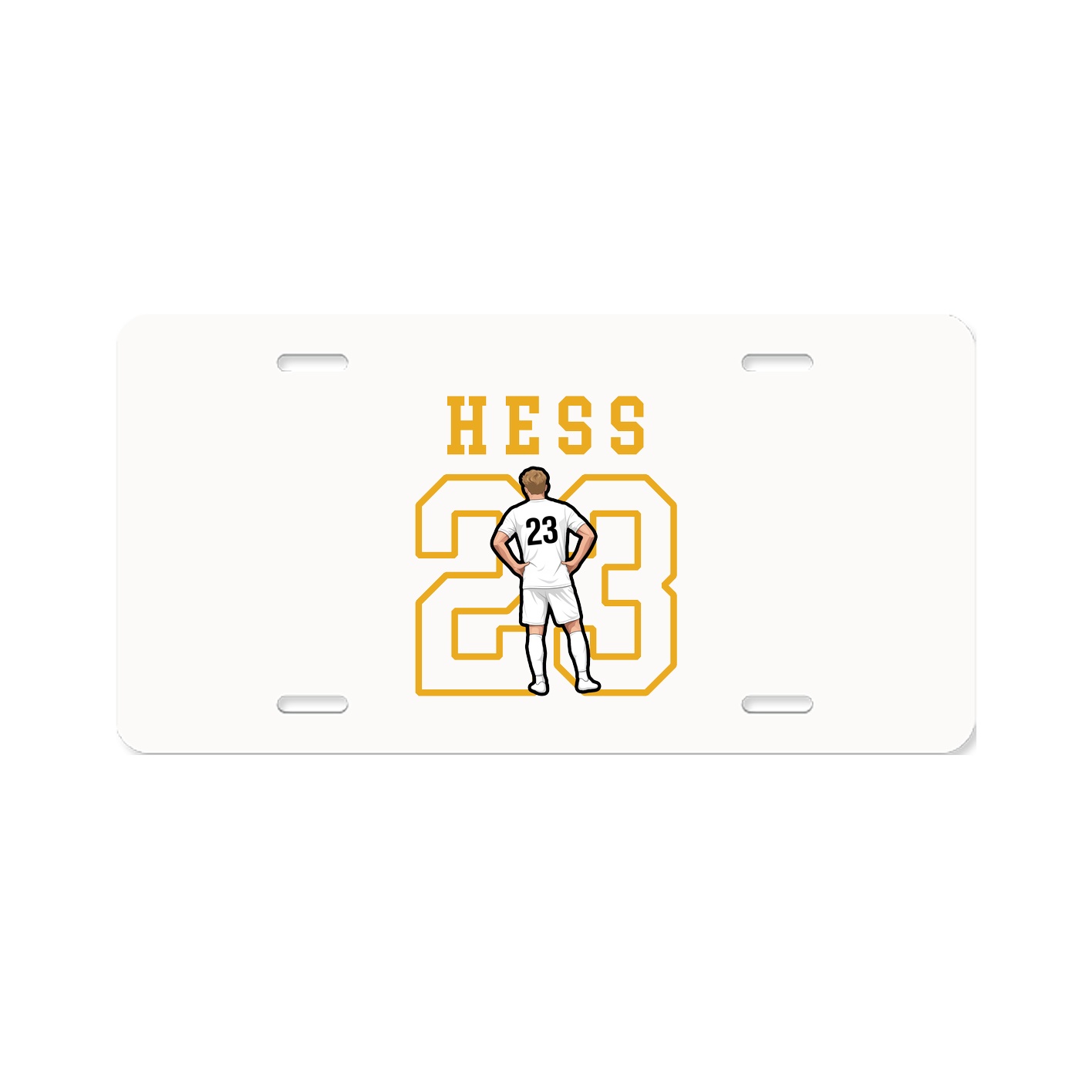 License Plate — Shirsey in Classic