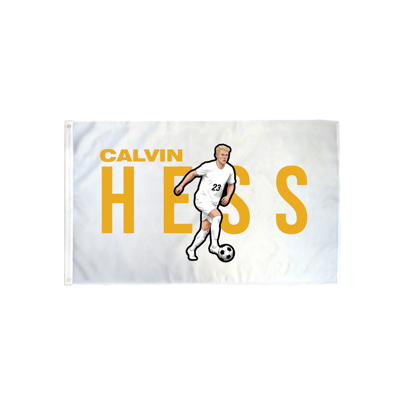 3x5 Flag — Player Name in Classic