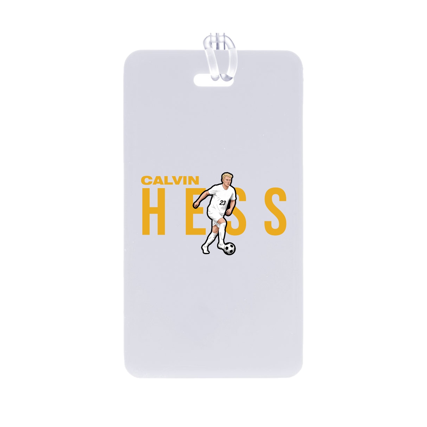 Bag Tag — Player Name in Classic