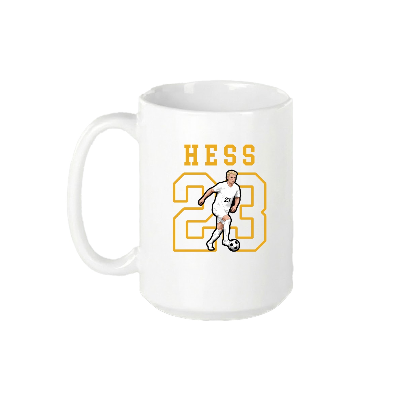 15oz Coffee Mug — Shirsey in White