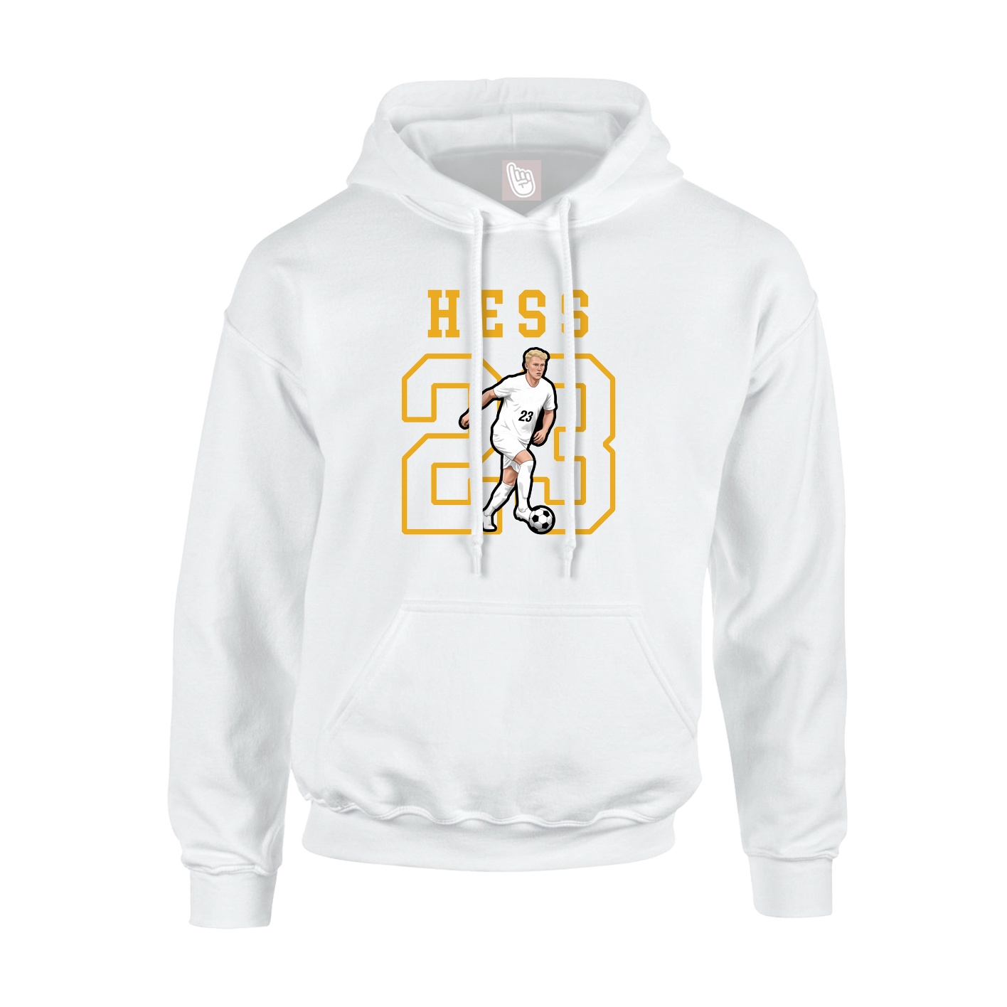 Youth Hoodie — Shirsey in White