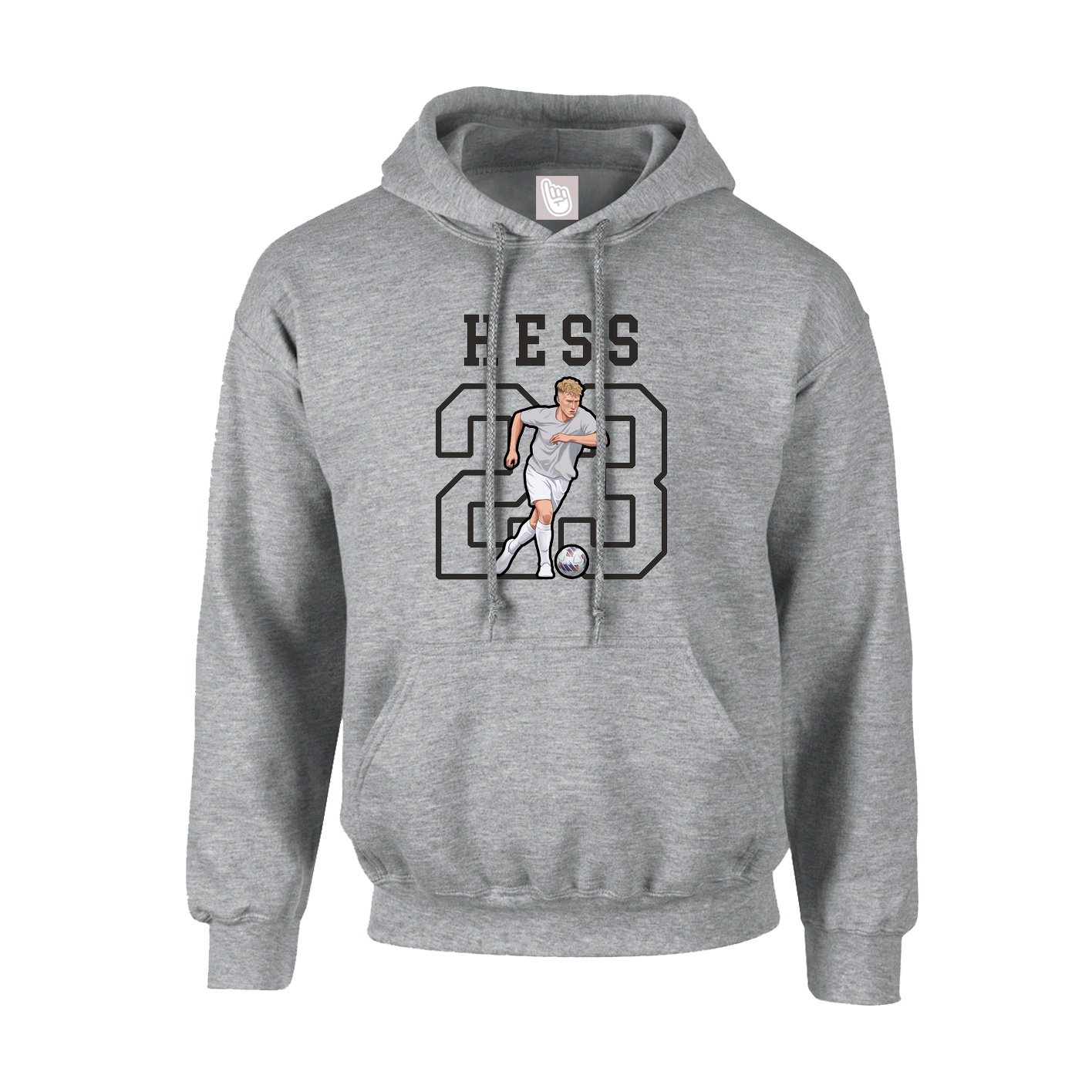 Youth Hoodie — Shirsey in Grey