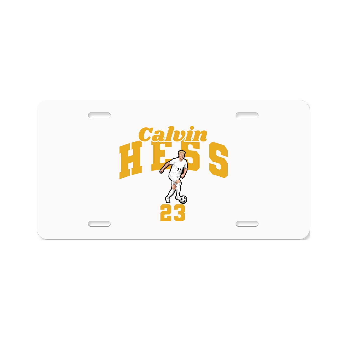 License Plate — Signature Arch in Classic