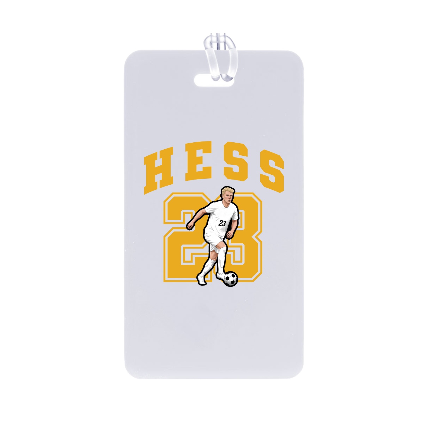 Bag Tag — Number in Classic