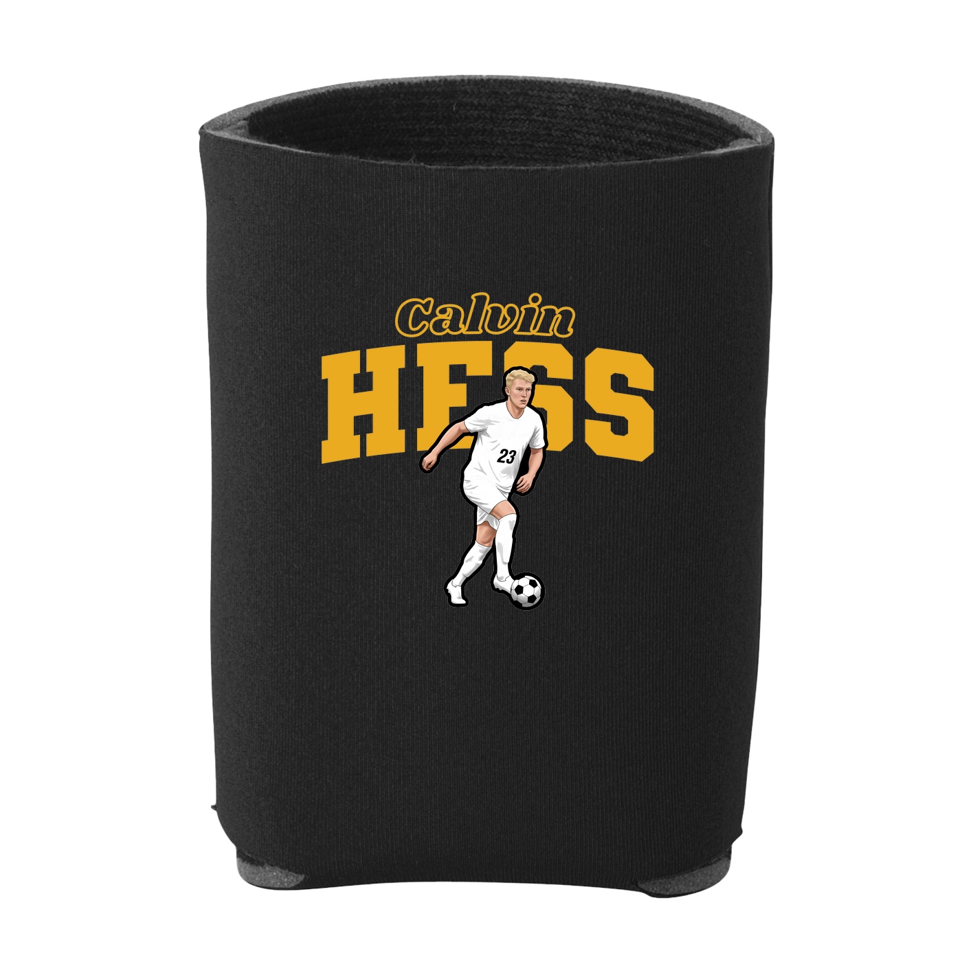 Can Holder — Name Arch in Black