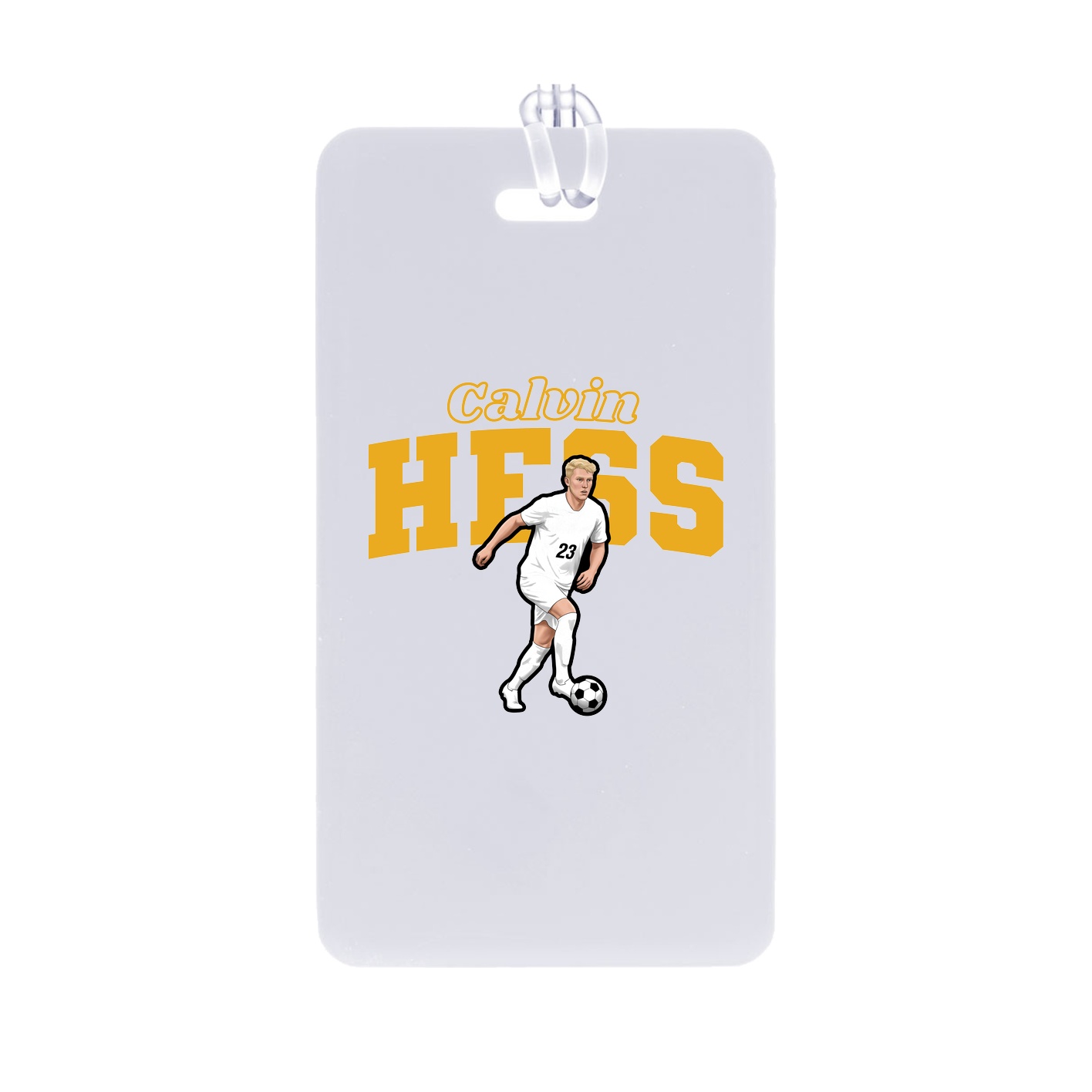 Bag Tag — Name Arch in Classic