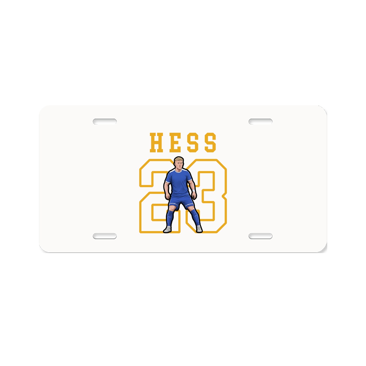 License Plate — Shirsey in Classic