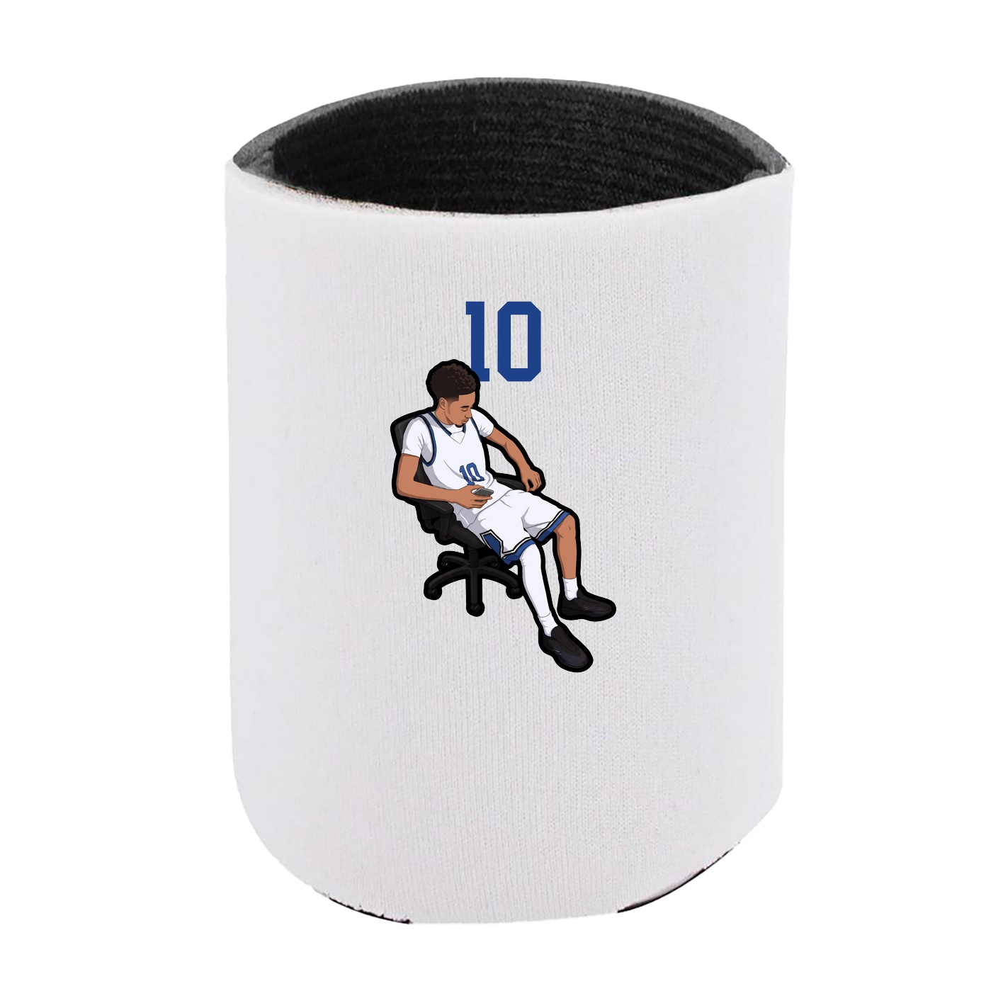 Can Holder — Number Top in White