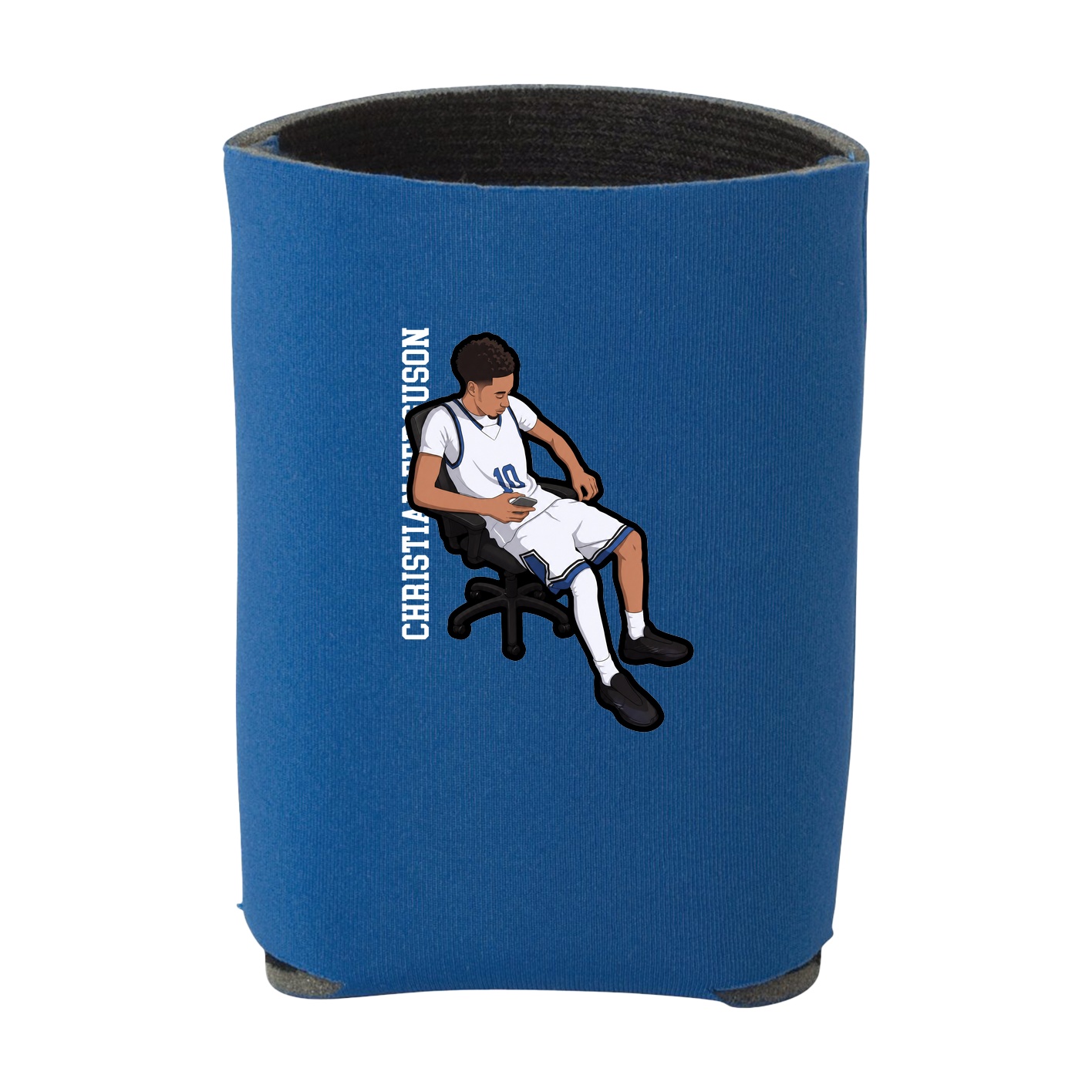 Can Holder — Name Vertical in Royal