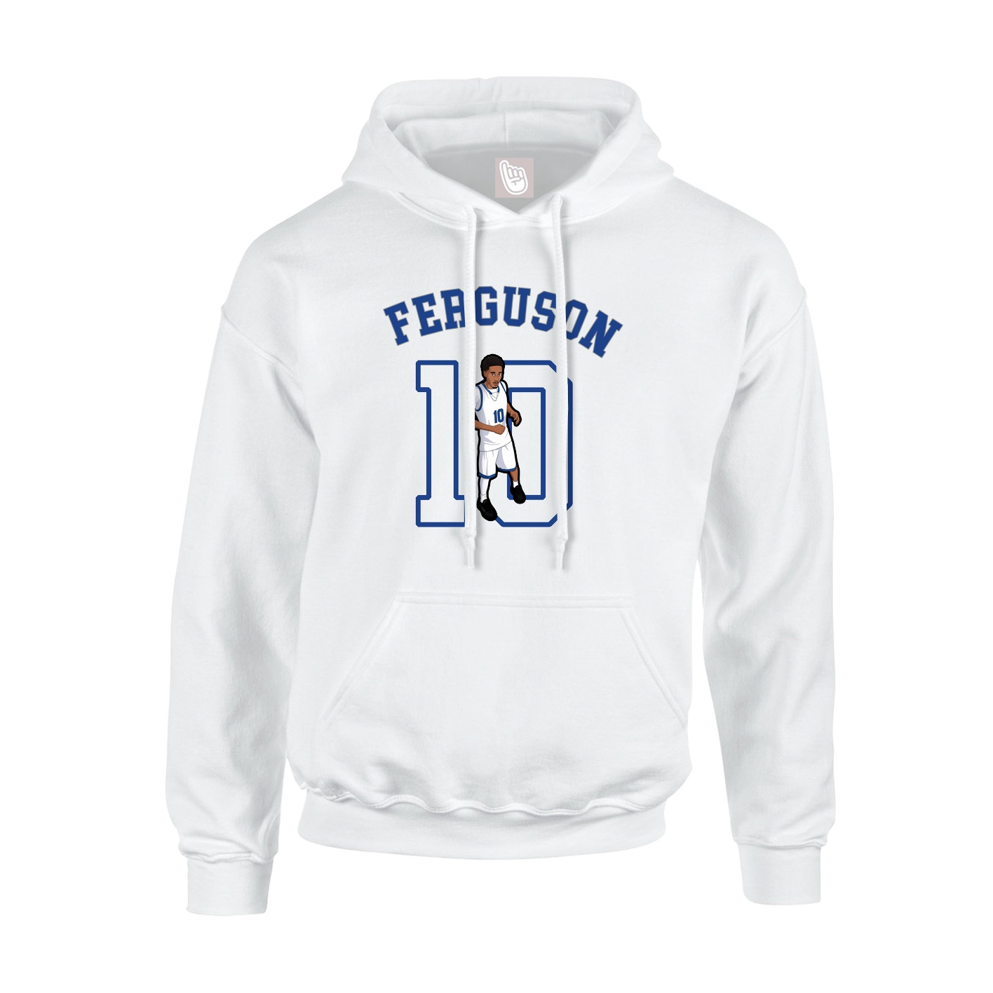 Hoodie — Shirsey Arch in White
