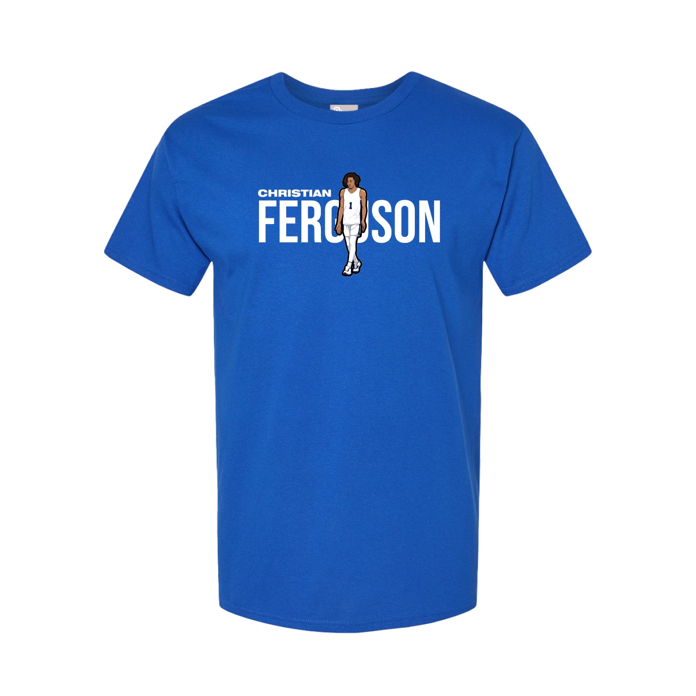 Youth Tee — Player Name in Royal