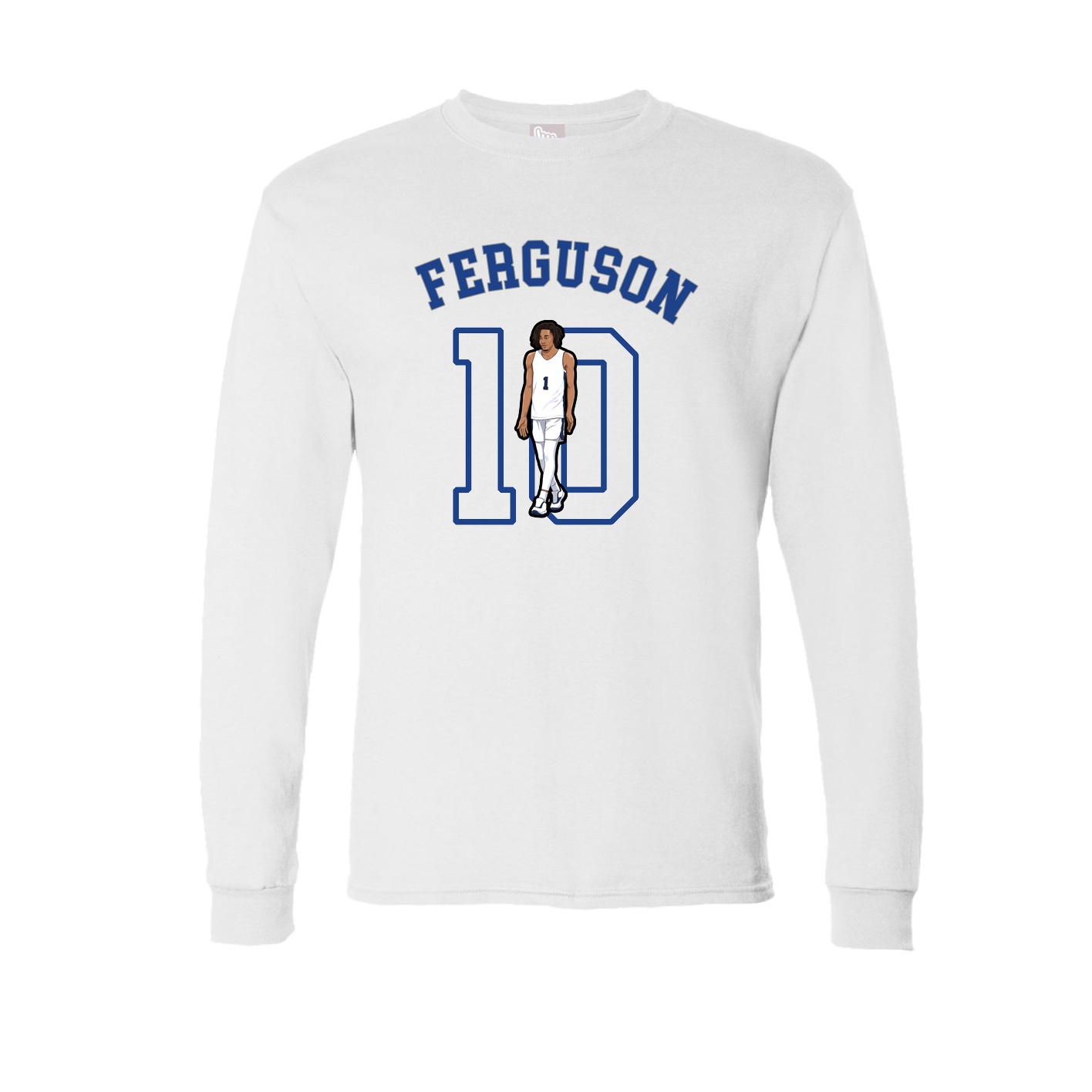Long Sleeve Tee — Shirsey Arch in White