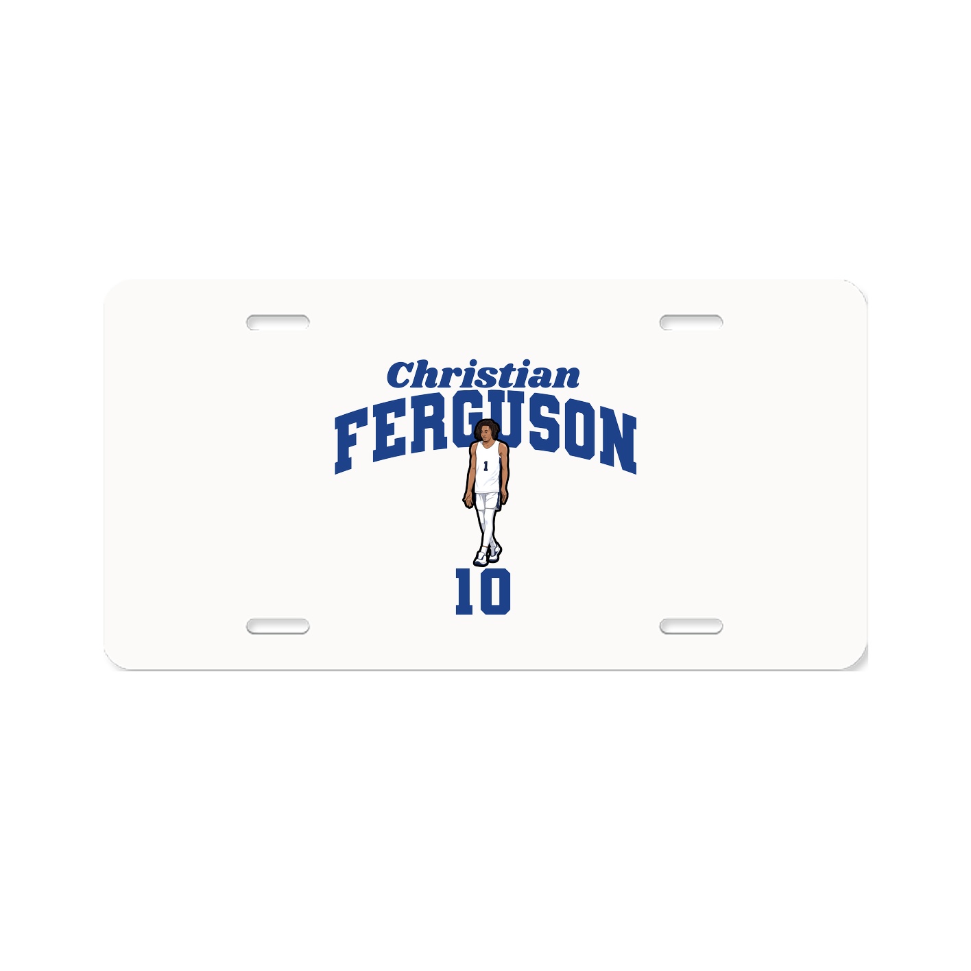 License Plate — Signature Arch in Classic