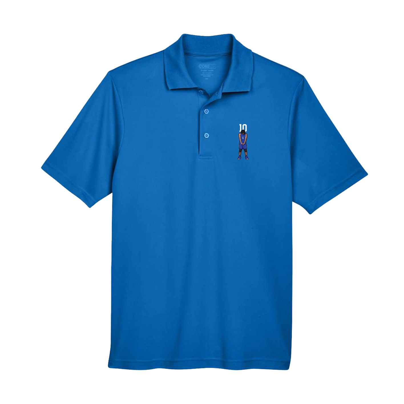 Performance Polo — Number Top in Royal