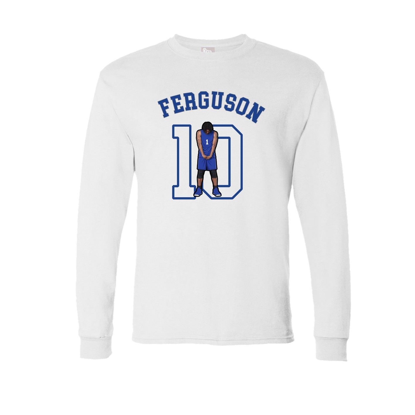 Long Sleeve Tee — Shirsey Arch in White