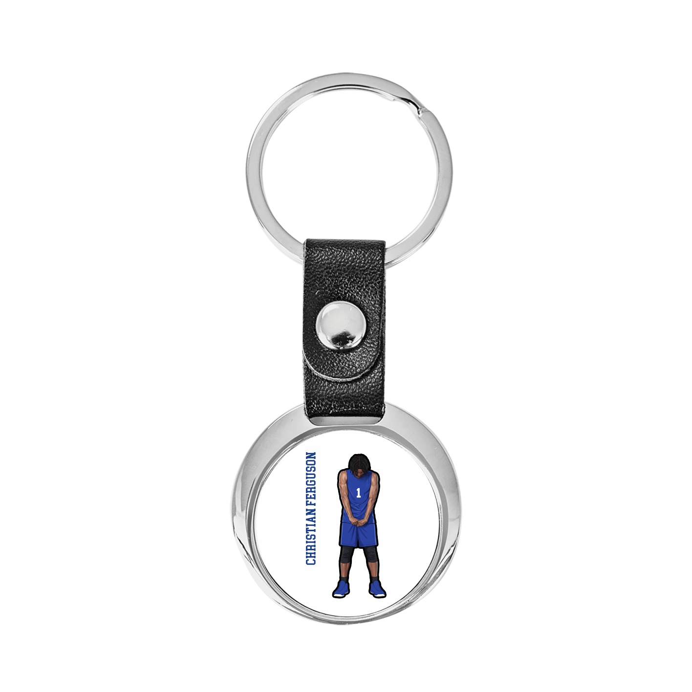 Key Chain — Name Vertical in Classic
